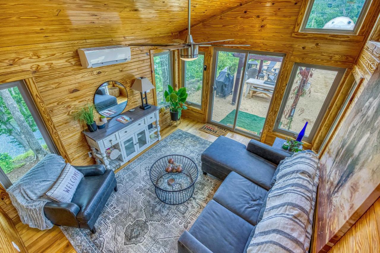 The Gemini-A Dreamy, Waterfront Tiny Cabin Rogersville Extérieur photo